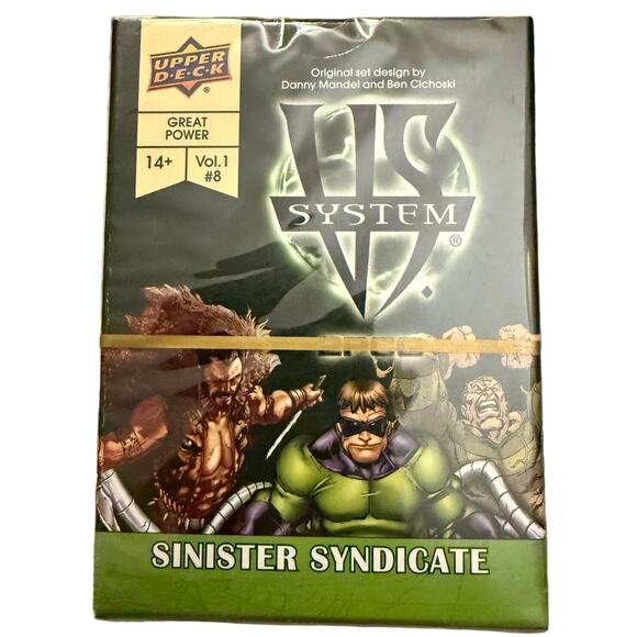 Sinister Syndicate Marvel VS System Upper Deck 2PCG Expansion New/Sealed - Picture 1 of 7